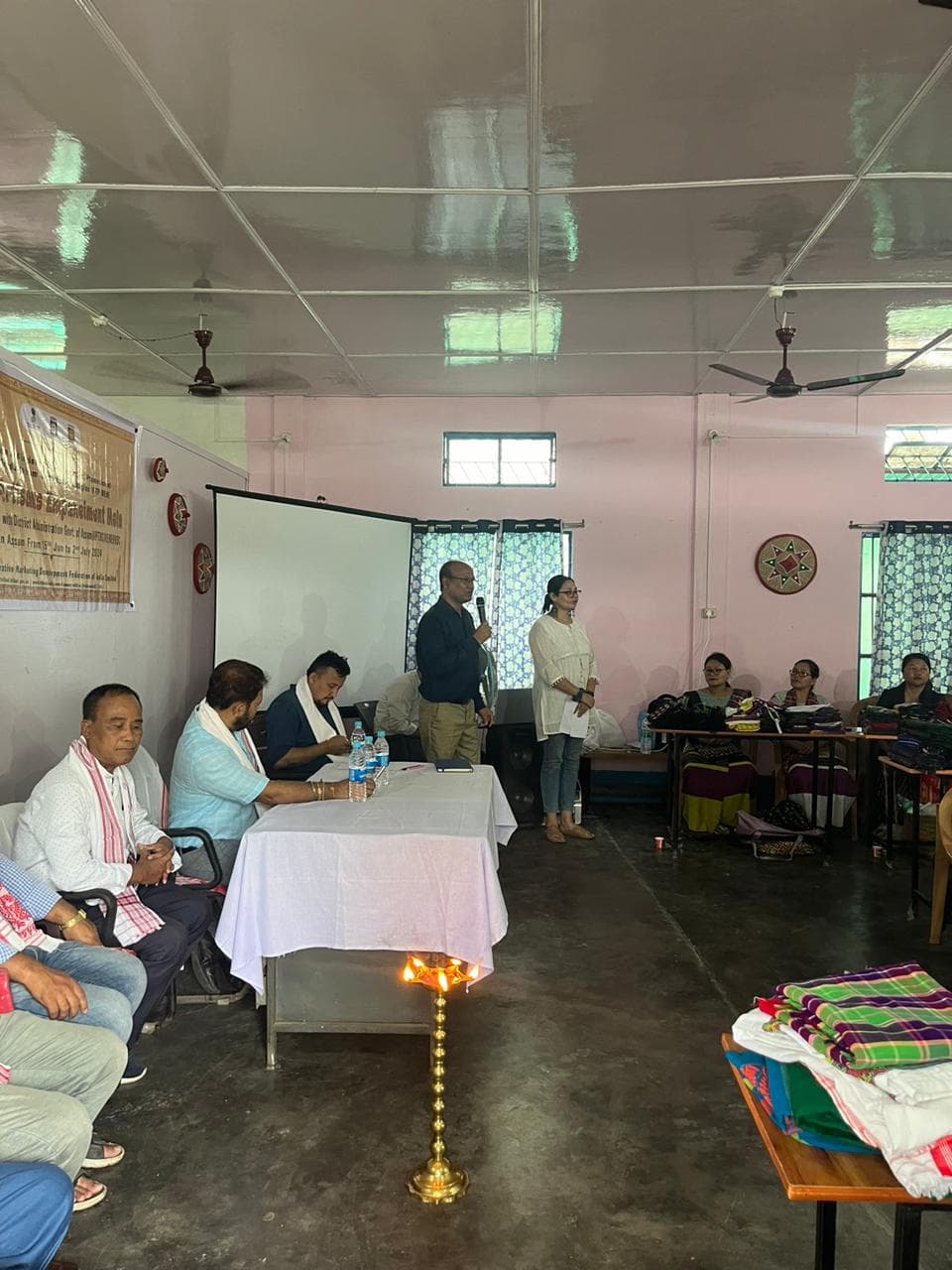 Tribal artisans at work